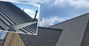 Metal and Shingles Roof